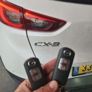 Mazda cx3 Add key Orginal - שכפול מפתח למאזדה באשדוד
