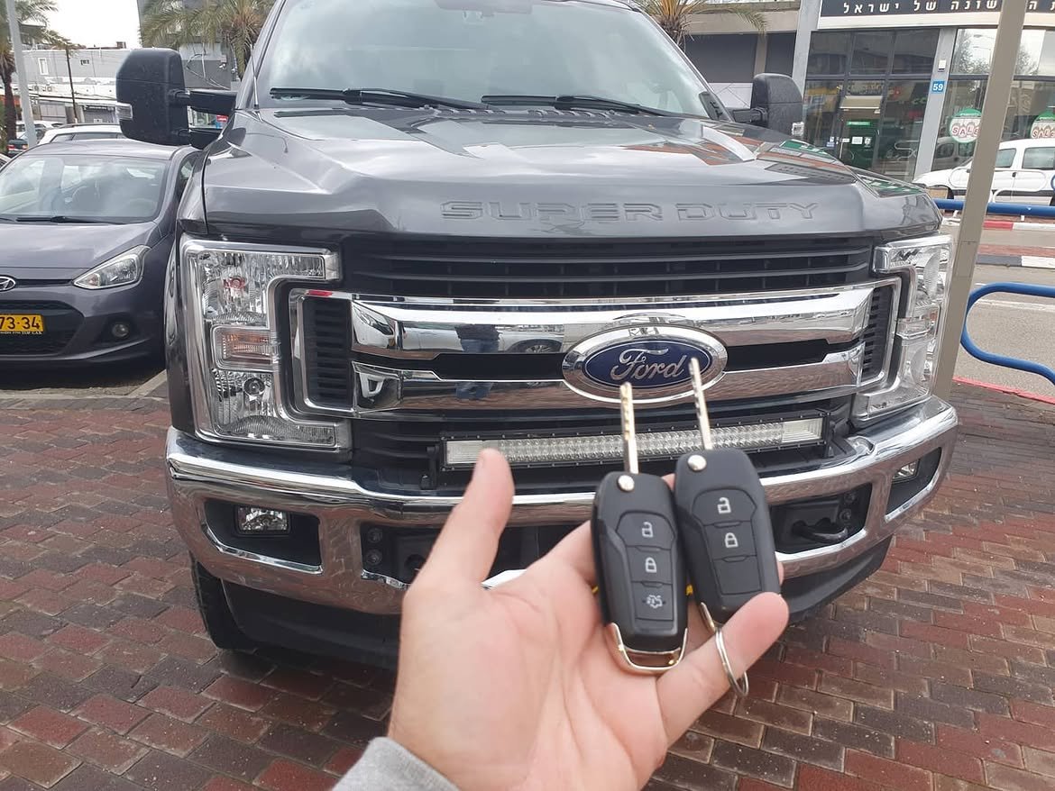 פורד F350 - קידוד מפתח נוסף