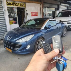 שכפול מפתח לפג'ו RCZ באשדוד - א.מ סטריאו